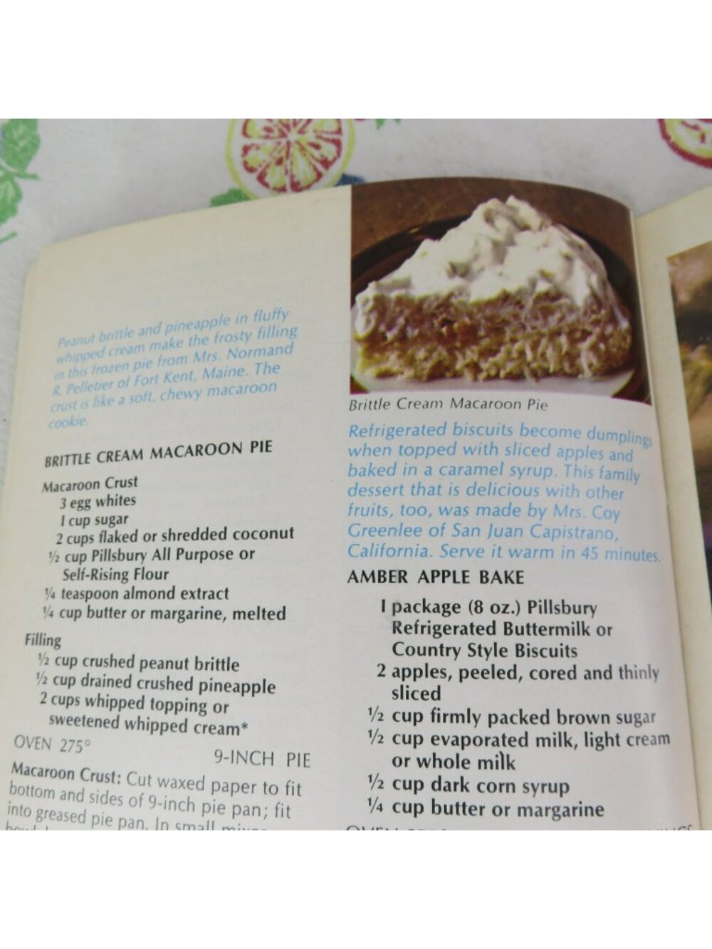 19th and 20th Grand National Pillsbury Bake-Off Cookbooks Booklets Lot of 2 - Picture 2 of 9